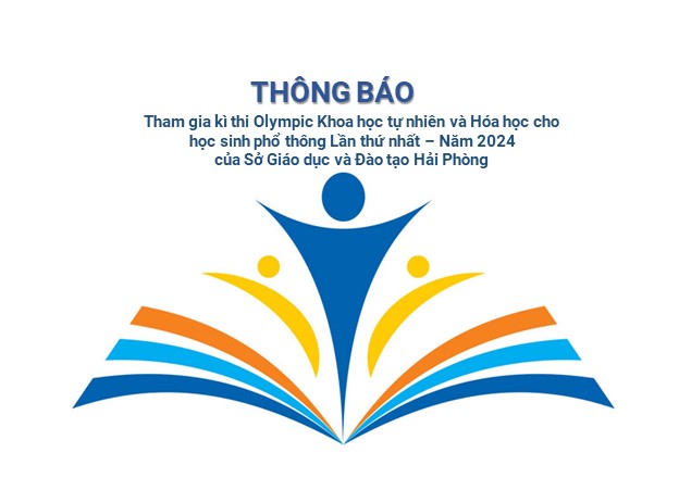 Thông báo tham gia kì thi Olympic Khoa học tự nhiên và Hóa học cho học sinh phổ thông Lần thứ nhất – Năm 2024 của Sở Giáo dục và Đào tạo Hải Phòng